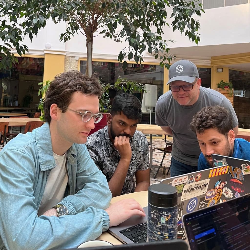 The Specify team working together